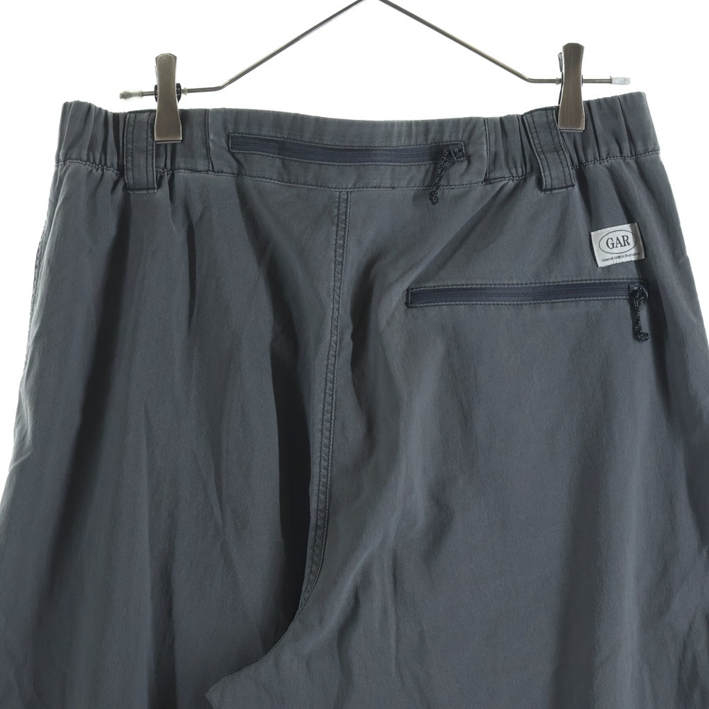 THE NORTH FACE(ザノースフェイス) GAR FADED BAGGY PANT フェーデッド ナイロンドローストリングバギーパンツ グレー NB32665