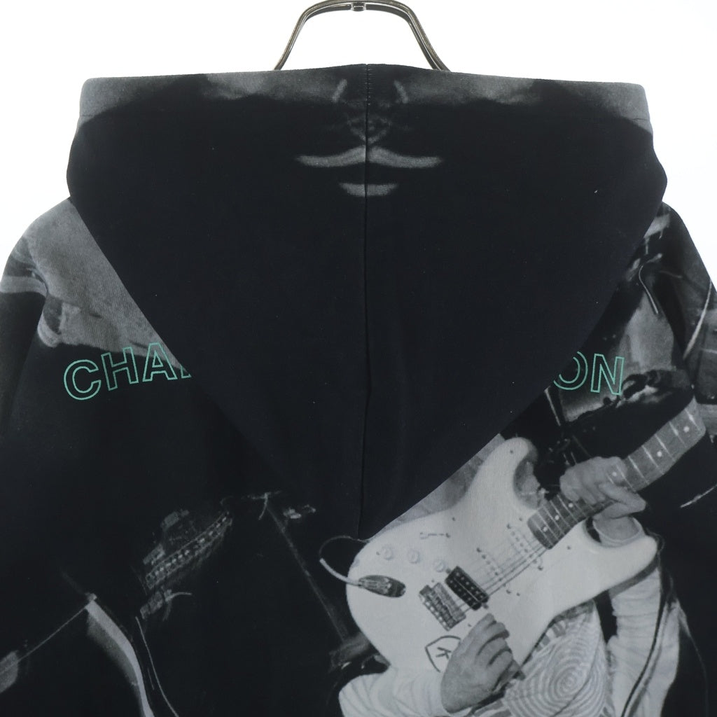 TALKING ABOUT THE ABSTRACTION(トーキング アバウト ザ アブストラクション) CHALES PHOTO PARKA チャールズ フォト プルオーバースウェットパーカー フーディー グレー SS-PPK-001A