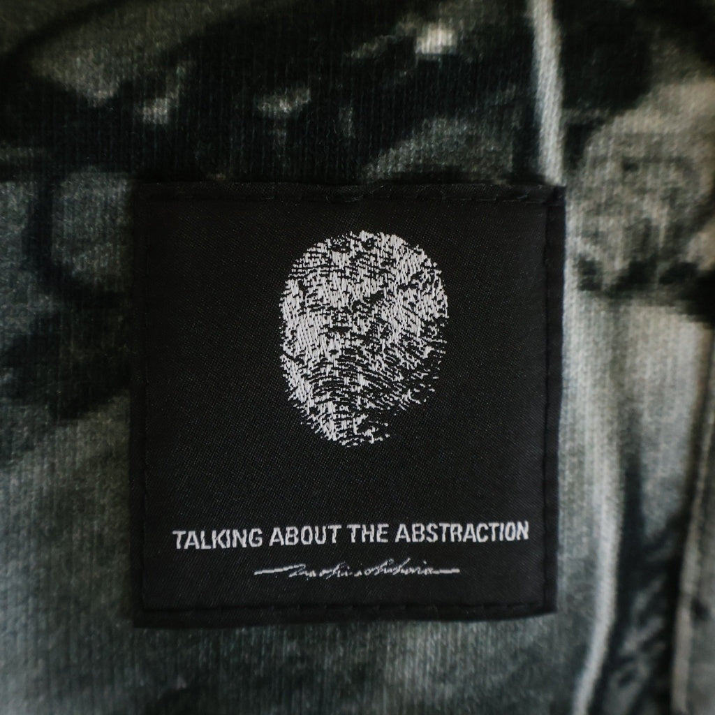 TALKING ABOUT THE ABSTRACTION(トーキング アバウト ザ アブストラクション) CHALES PHOTO PARKA チャールズ フォト プルオーバースウェットパーカー フーディー グレー SS-PPK-001A