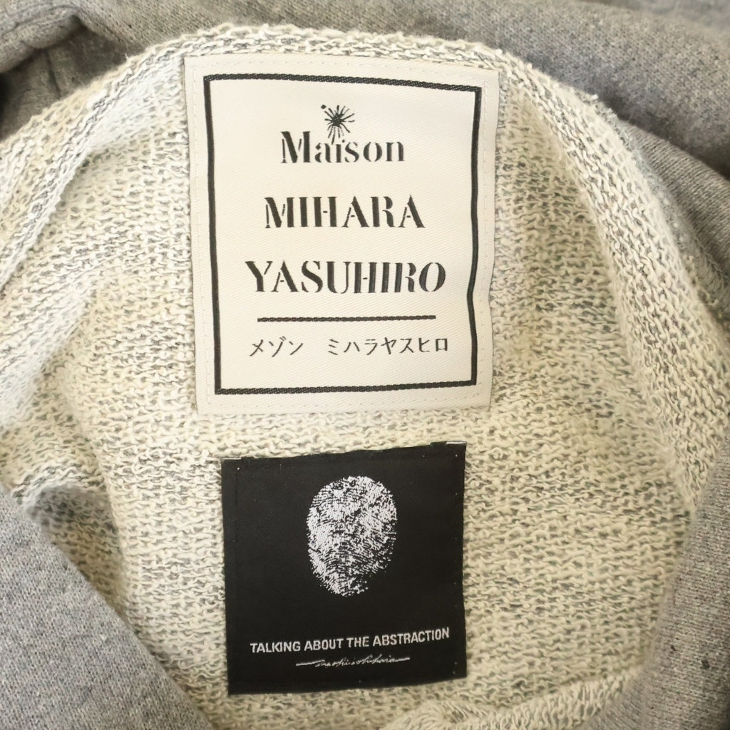 TALKING ABOUT THE ABSTRACTION(トーキング アバウト ザ アブストラクション) 25SS ×Maison MIHARA YASUHIRO HANG ON SHOULDER PARKA メゾンミハラヤスヒロ スウェットパーカー NPT-MMYP-002