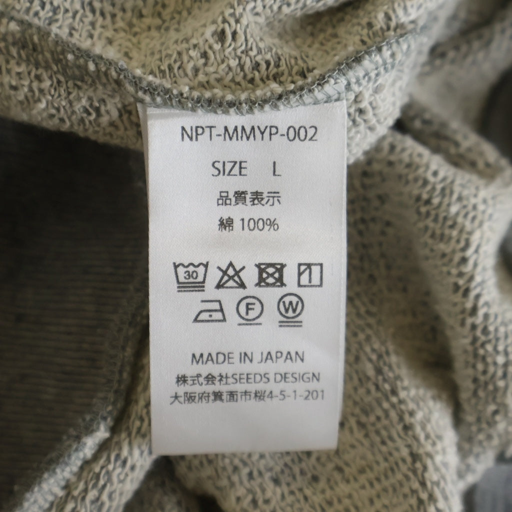TALKING ABOUT THE ABSTRACTION(トーキング アバウト ザ アブストラクション) 25SS ×Maison MIHARA YASUHIRO HANG ON SHOULDER PARKA メゾンミハラヤスヒロ スウェットパーカー NPT-MMYP-002