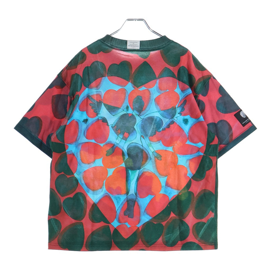 TALKING ABOUT THE ABSTRACTION(トーキング アバウト ザ アブストラクション) 25SS ART REPLICA T-SHIRT アート レプリカ クルーネック半袖Tシャツ カットソー マルチカラー NPT-T-001