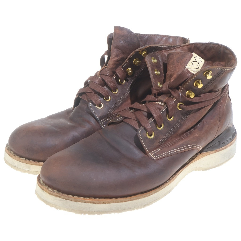 visvim ヴィズヴィム ダブルリング　レザー VISVIM(ヴィスヴィム) VIRGIL BOOTS ヴァージル レースアップ レザー