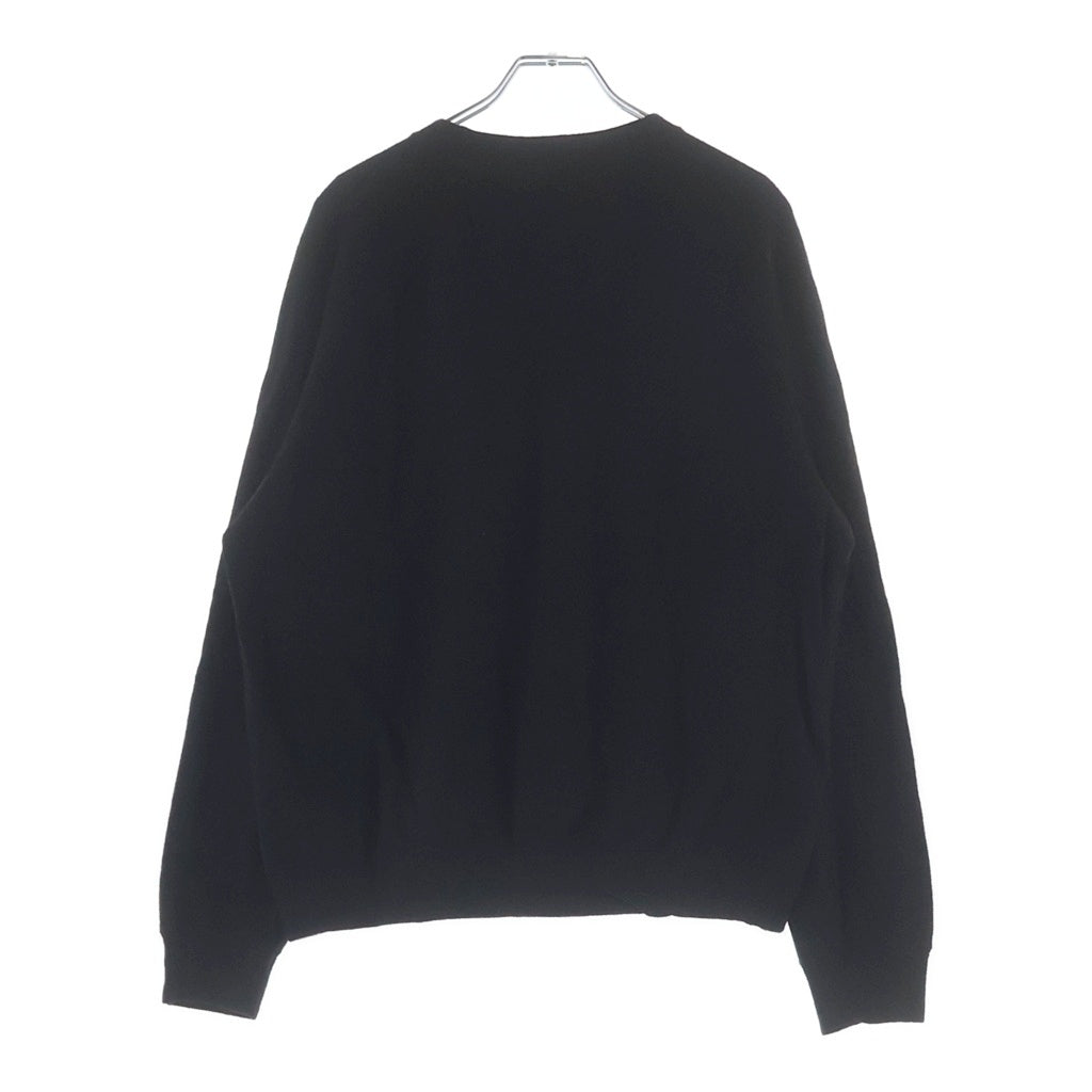 GOLD(ゴールド) WASHBLE WOOL SUPER 140's RAGLAN CREW NECK SHIRT ウォッシュブル スーパー ラグラン クルーネック長袖Tシャツ カットソー ブラック GL69413