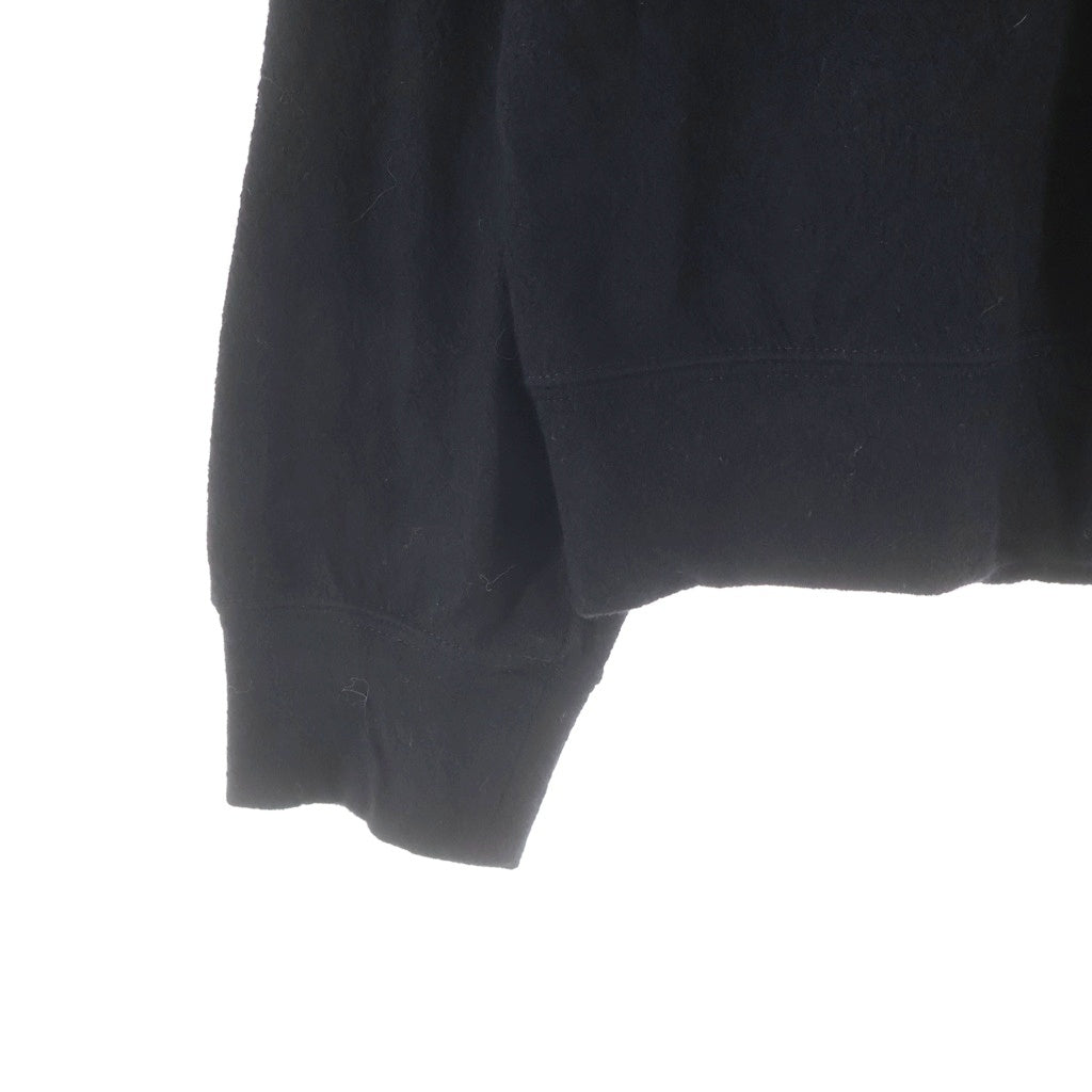 GOLD(ゴールド) WASHBLE WOOL SUPER 140's RAGLAN CREW NECK SHIRT ウォッシュブル スーパー ラグラン クルーネック長袖Tシャツ カットソー ブラック GL69413