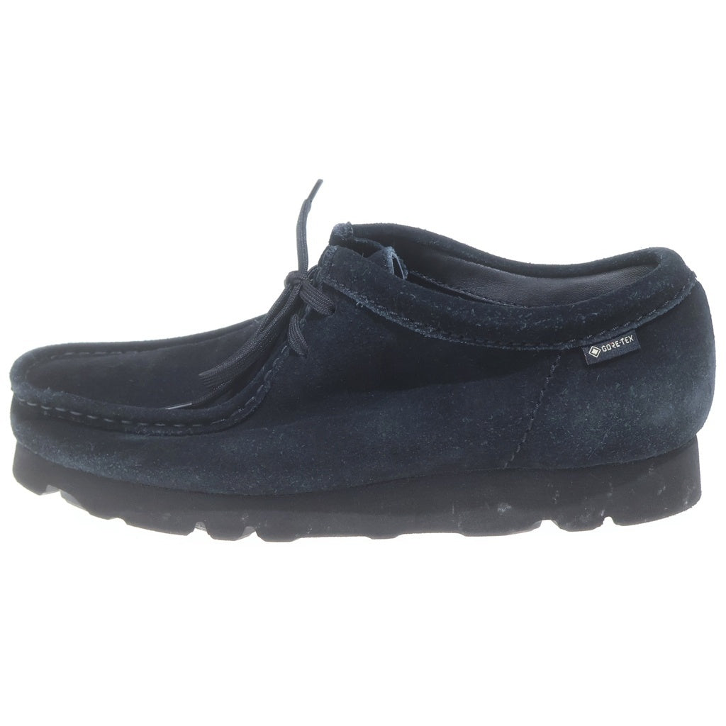 Clarks(クラークス) WALLABEE GORE-TEX ワラビー ゴアテックス スウェード モカシンブーツ ブラック 261494497075