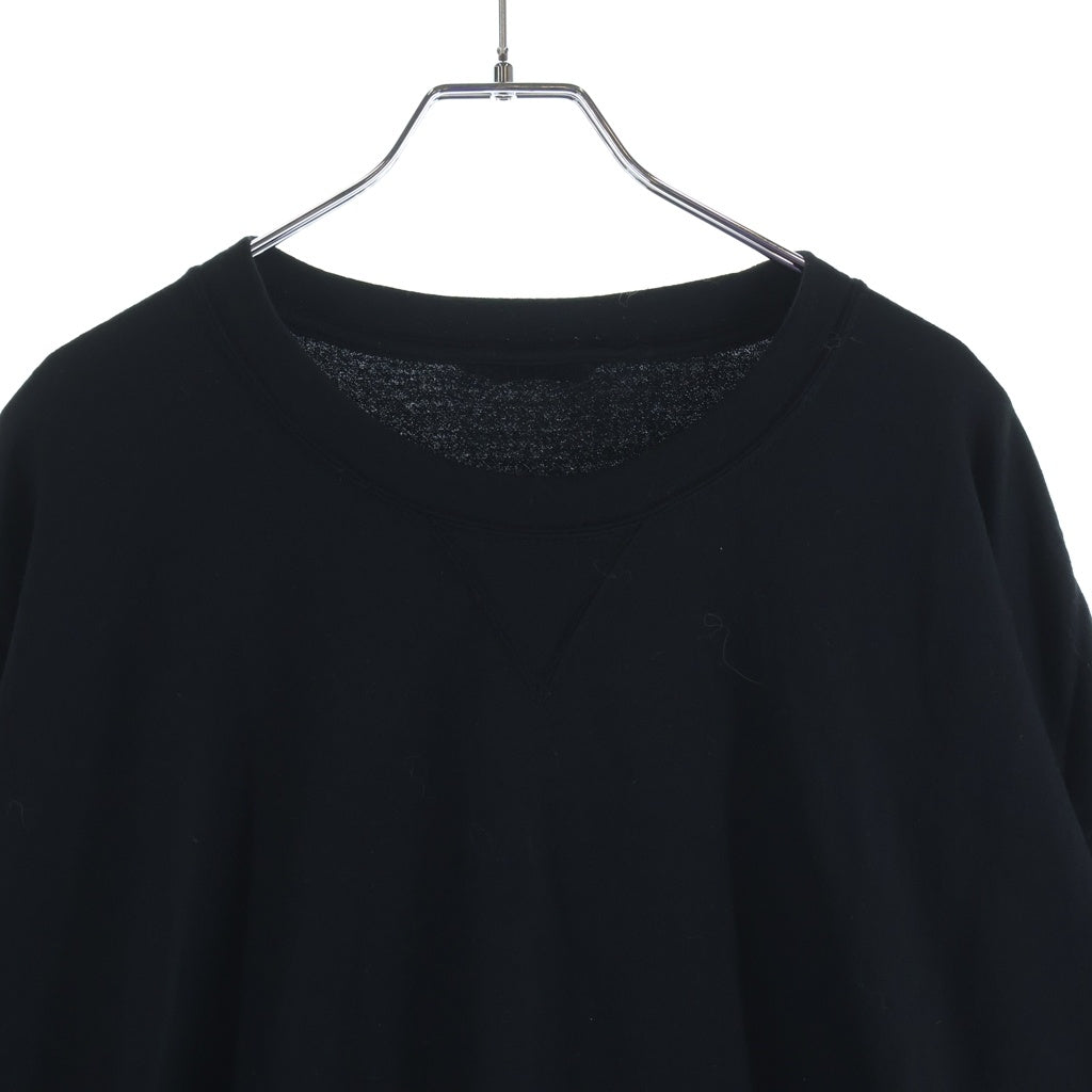 VISVIM(ヴィスヴィム) 21AW SPORT AMPLUS SWEAT スポーツ アンプラス クルーネックスウェットトレーナー ブラック 0121308010001