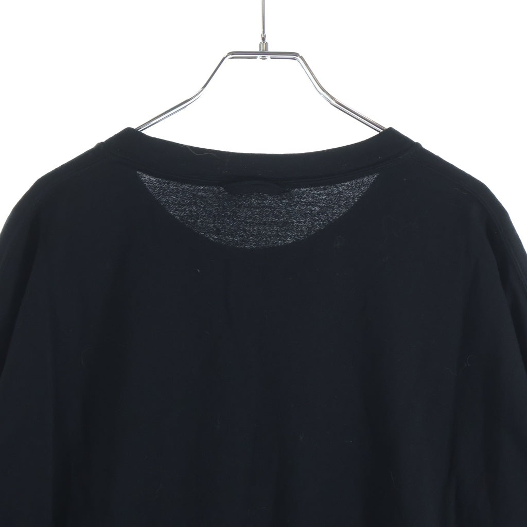 VISVIM(ヴィスヴィム) 21AW SPORT AMPLUS SWEAT スポーツ アンプラス クルーネックスウェットトレーナー ブラック 0121308010001