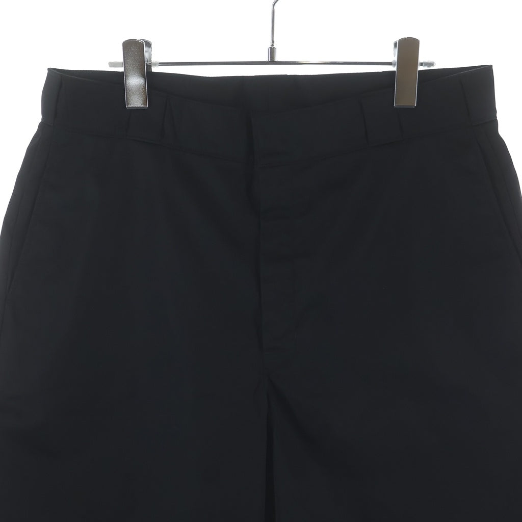 PRADA(プラダ) 21SS RE-NYRON BERMUDA SHORTS リナイロン バミューダ トライアングルロゴプレート ワイドショーツ ハーフパンツ ブラック SPG32 S182 1WQ8