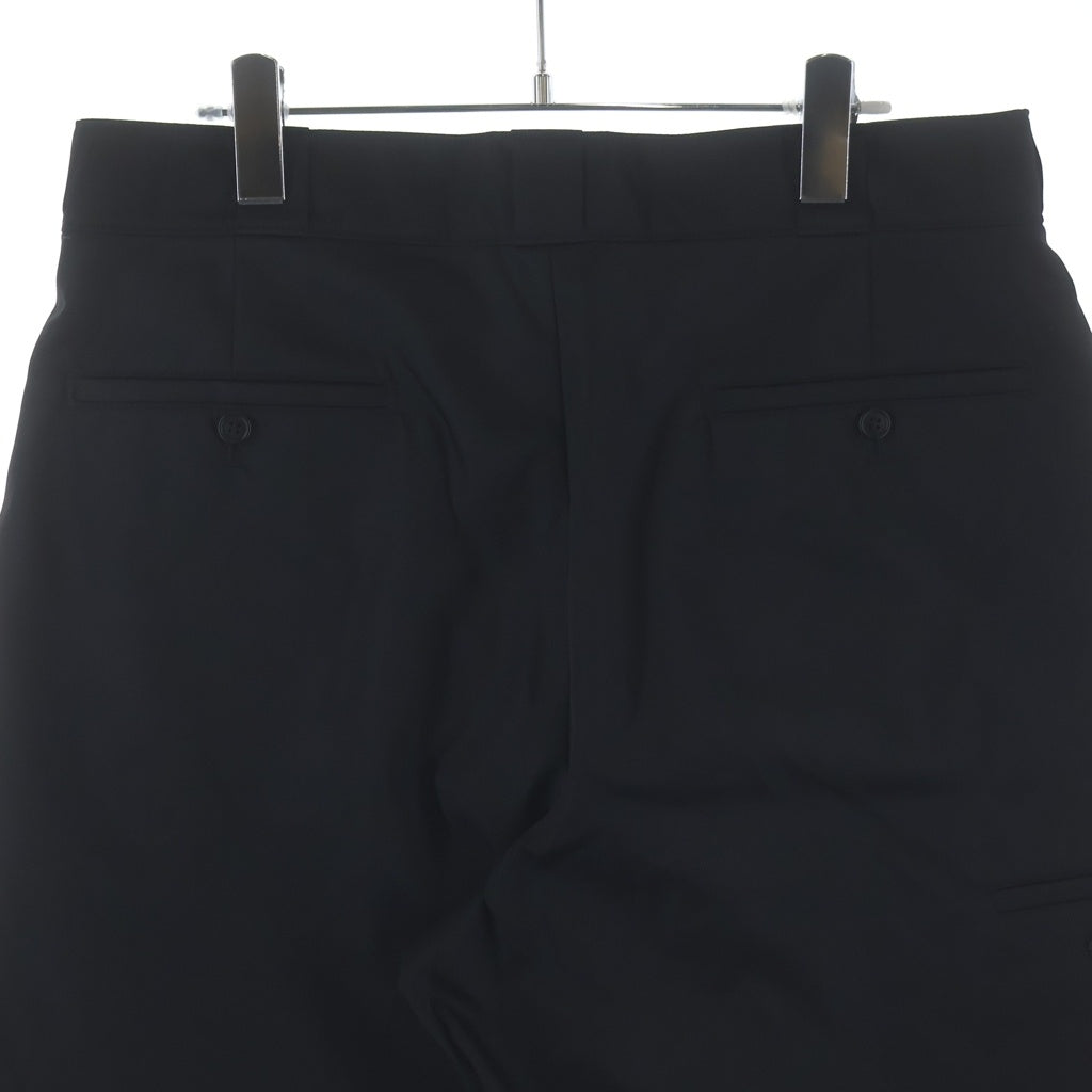 PRADA(プラダ) 21SS RE-NYRON BERMUDA SHORTS リナイロン バミューダ トライアングルロゴプレート ワイドショーツ ハーフパンツ ブラック SPG32 S182 1WQ8