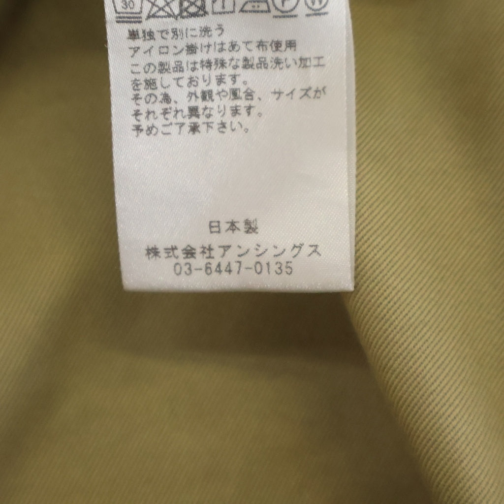 A.PRESSE(アプレッセ) 22SS US ARMY CHINO SHORTS ユーエス アーミー チノショーツ ハーフパンツ ベージュ 22SAP-04-14M