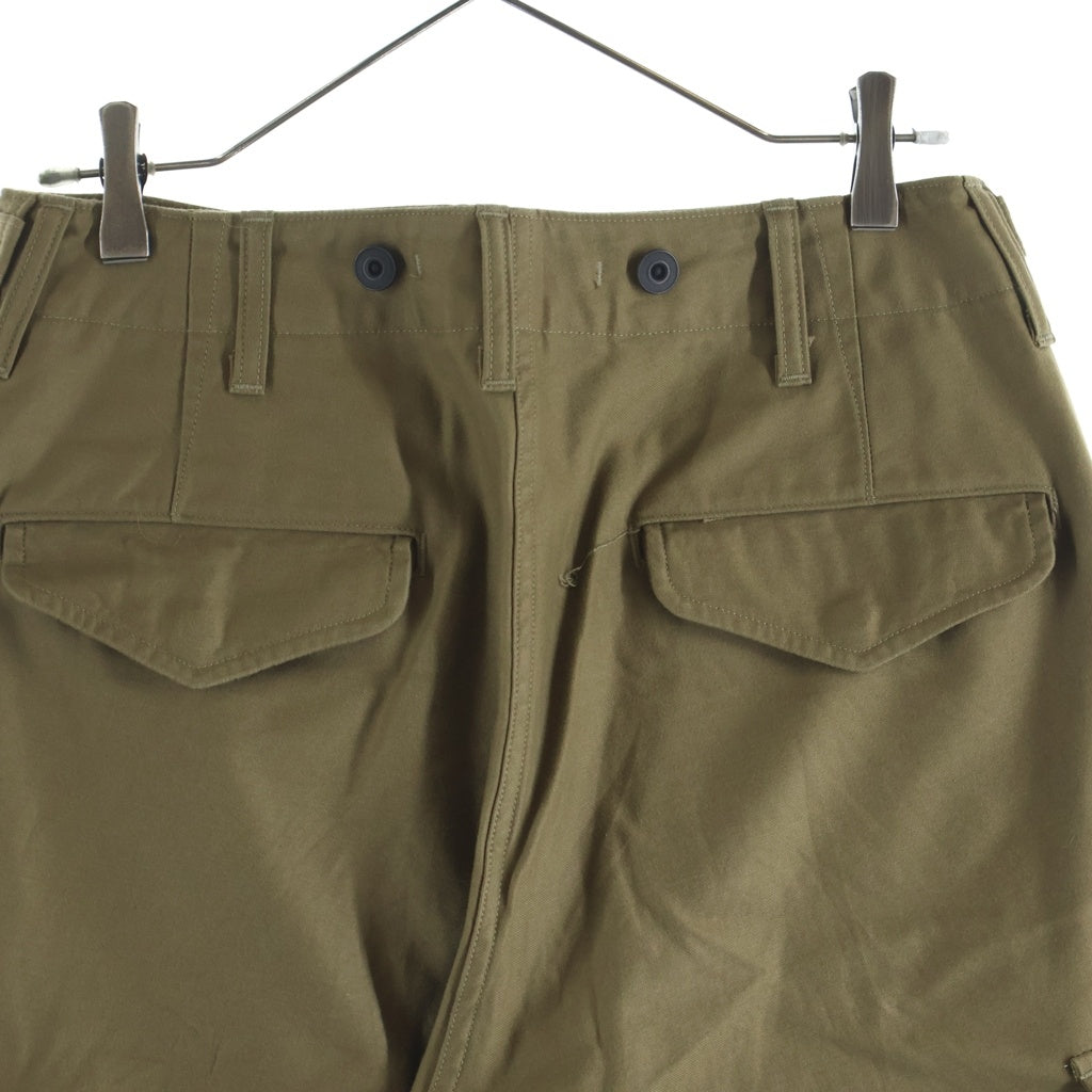 NIGEL CABOURN(ナイジェルケーボン) 25SS ARMY CARGO SHORT アーミー カーゴショーツ ハーフパンツ カーキ 8050-00-51012