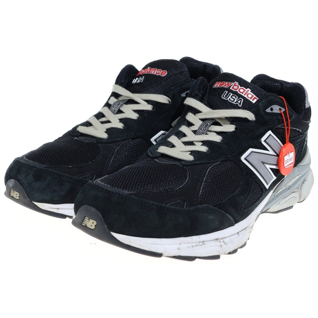 New Balance(ニューバランス) M990BS3 スエード ローカットスニーカー ブラック US11/29cm
