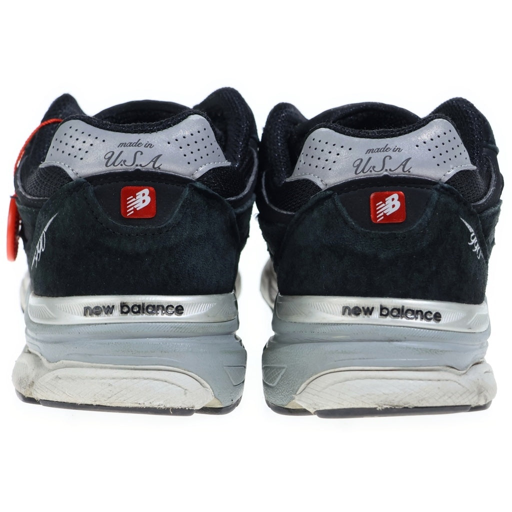 New Balance(ニューバランス) M990BS3 スエード ローカットスニーカー ブラック US11/29cm