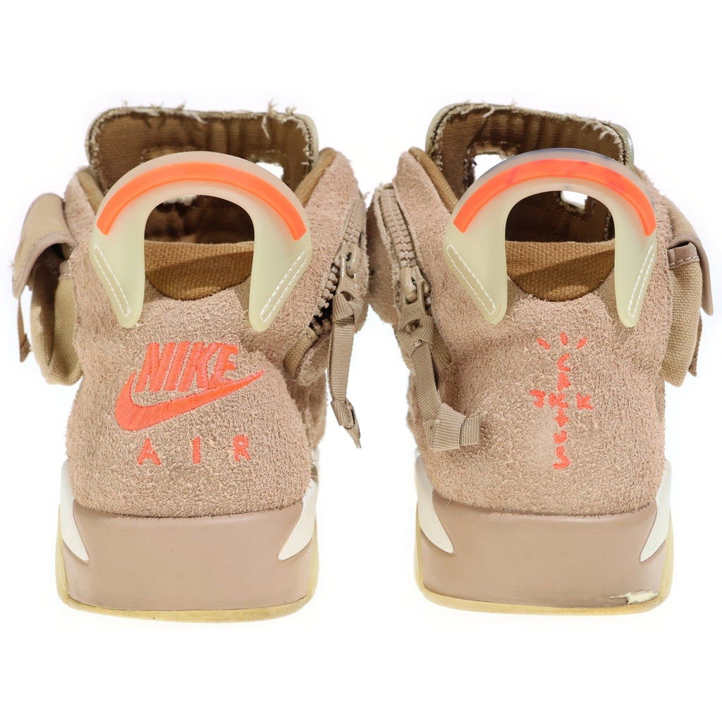NIKE(ナイキ) ×TRAVIS SCOTT AIR JORDAN 6 RETRO SP BRITISH KAHKI トラヴィススコット エアジョーダン6 ハイカットスニーカー US10.5/28.5cm DH0690-200
