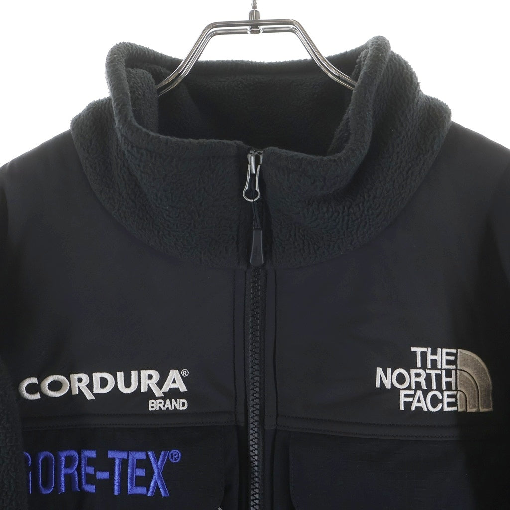SUPREME(シュプリーム) 18AW ×THE NORTH FACE Expedition Fleece jacket ザノースフェイス エクスペディション フリースジャケット ブラック NL71809I