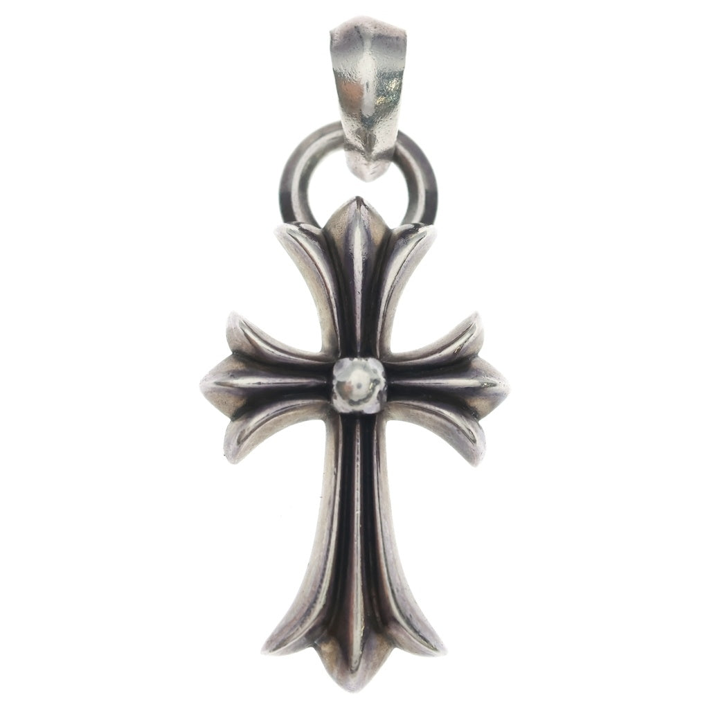 CHROME HEARTS(クロムハーツ) CH CRS SML W/BALE Wベイル スモールCHクロス ペンダントトップ シルバー BCA218