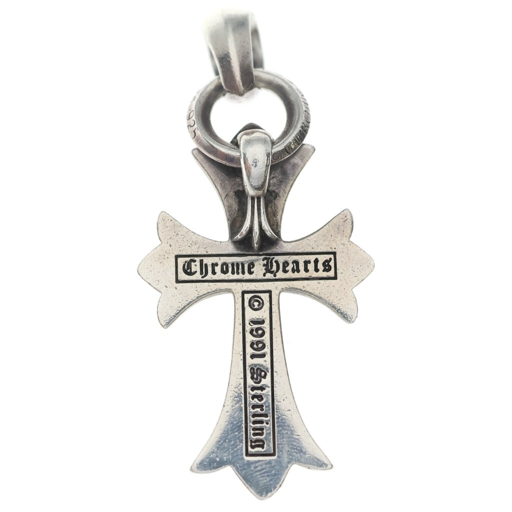 CHROME HEARTS(クロムハーツ) CH CRS SML W/BALE Wベイル スモールCHクロス ペンダントトップ シルバー BCA218