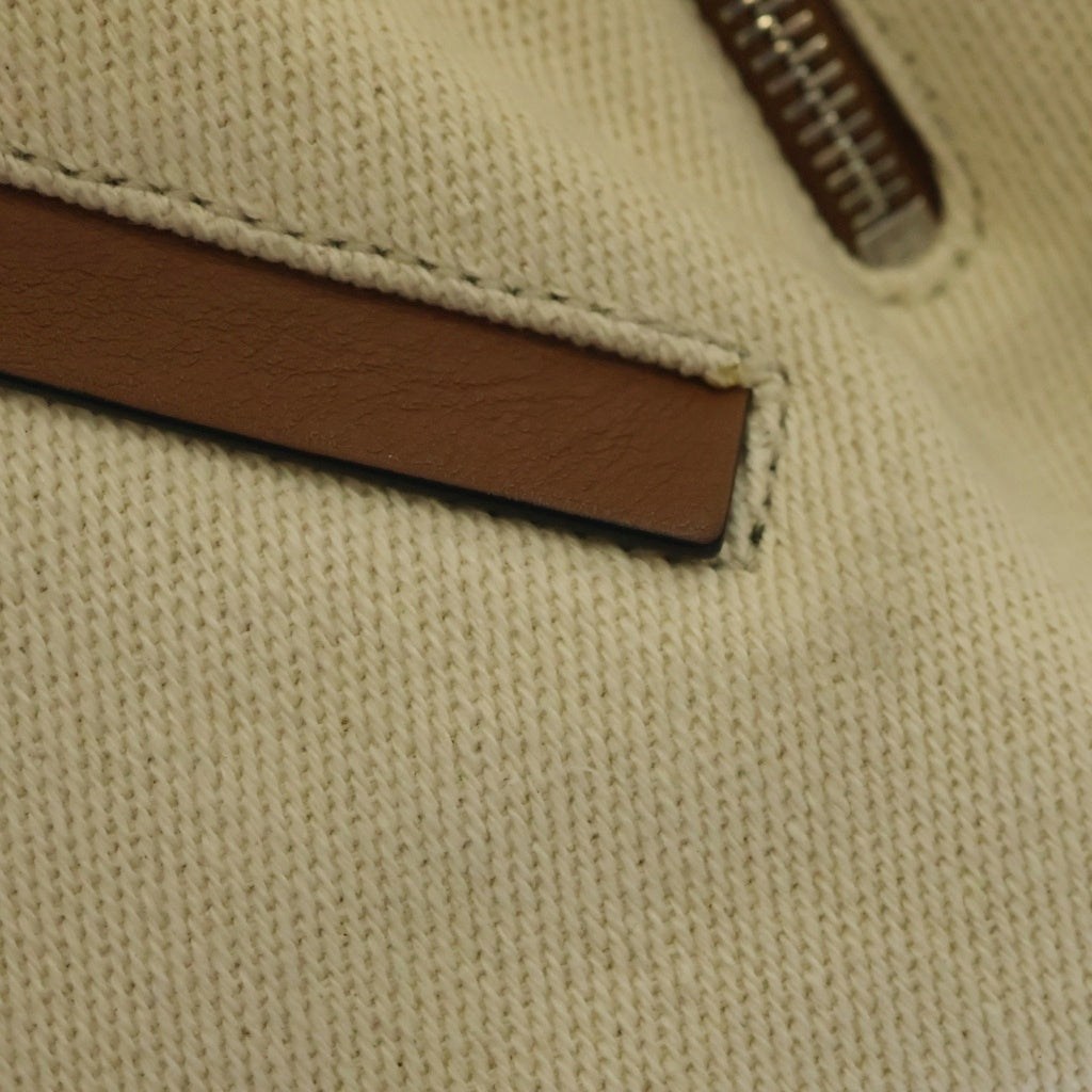 LOEWE(ロエベ) HAMMOCK SMALL LEATHER HAND BAG ハンモック スモール レザー ハンド ショルダーバッグ 2WAY シルバー金具 アイボリー/ホワイト レディース