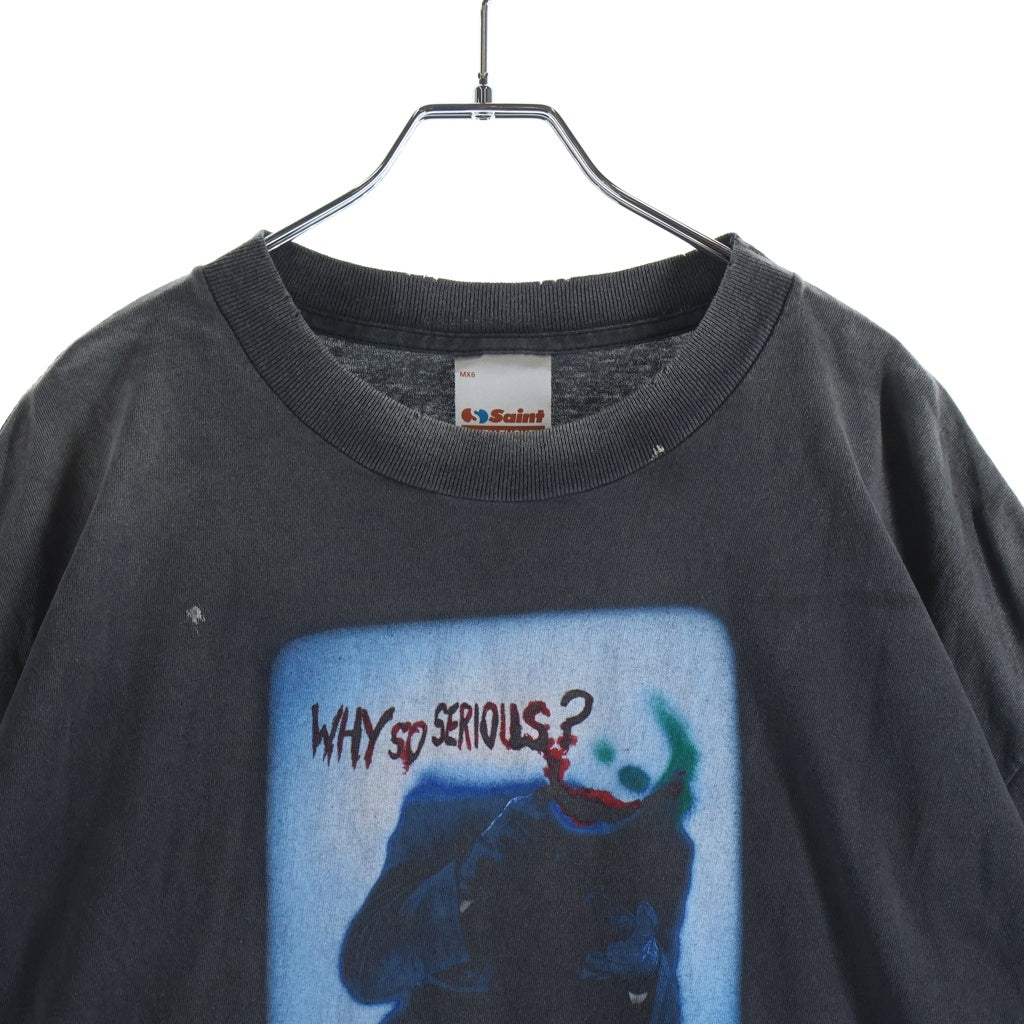SAINT MICHAEL(セントマイケル) 25SS ×THE DARK KNIGHT BTM_SS TEE LIP