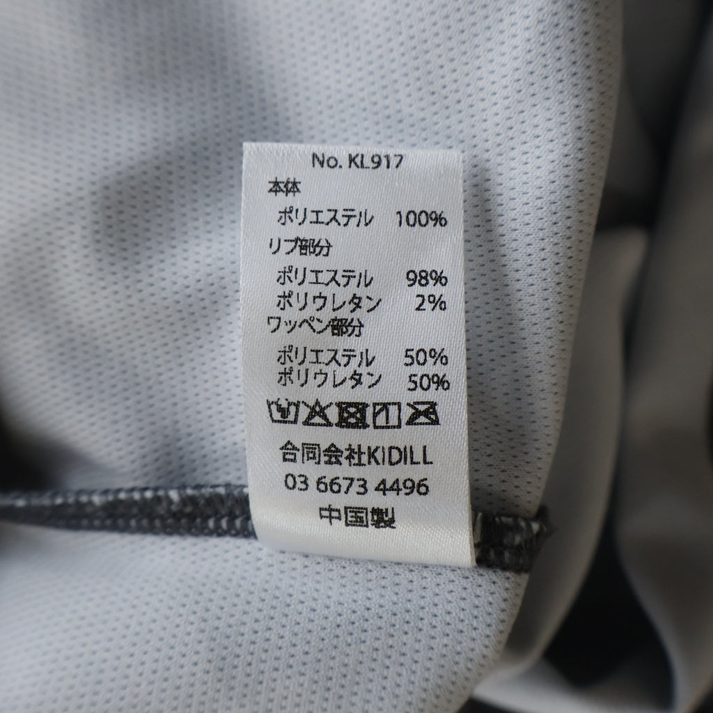 KIDILL(キディル) 25SS ×UMBRO GAME SHIRT アンブロ イラスト総柄 半袖ゲームシャツ グレー KL917