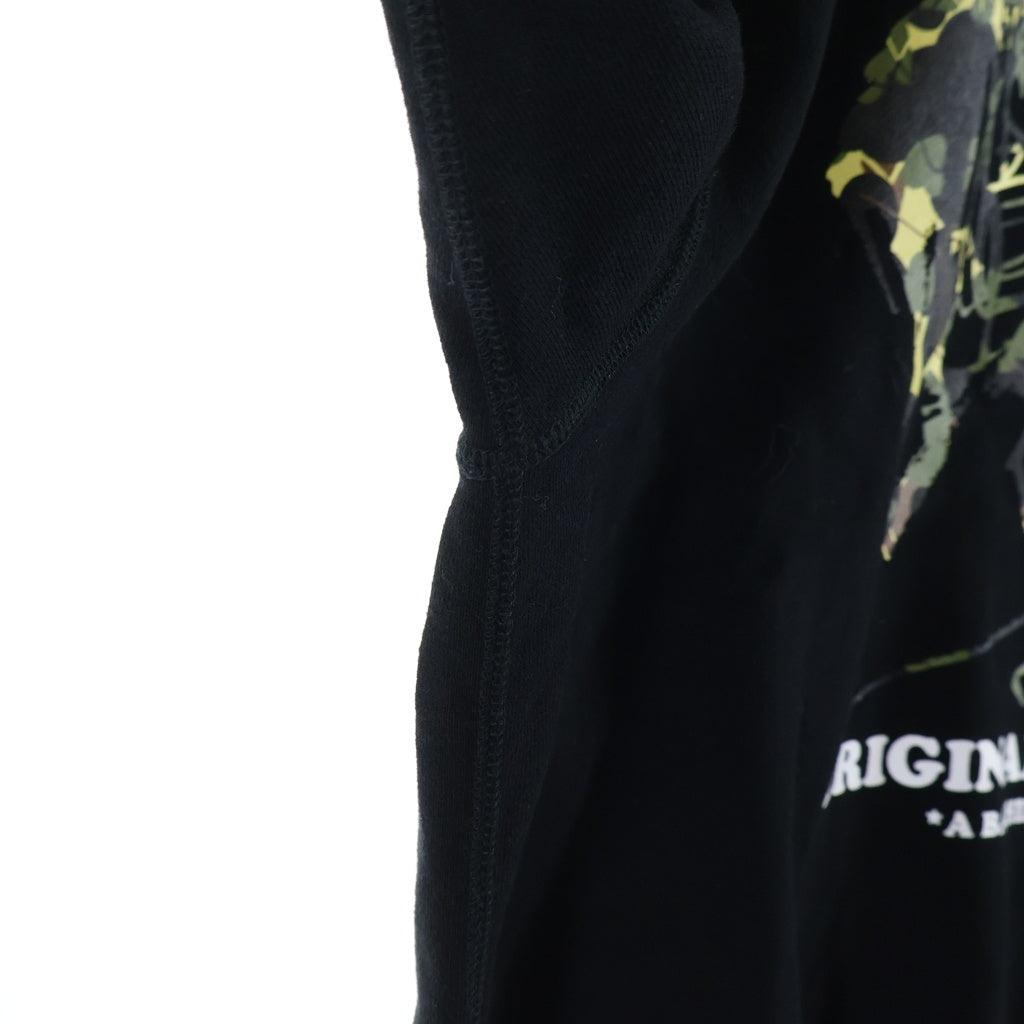 A BATHING APE(アベイシングエイプ) ×FUTURA ORIGIBAL HEADZ CREWNECK フューチュラ オリジナルヘッズ カモ柄 クルーネックスウェットトレーナー ブラック 001SWH231902X
