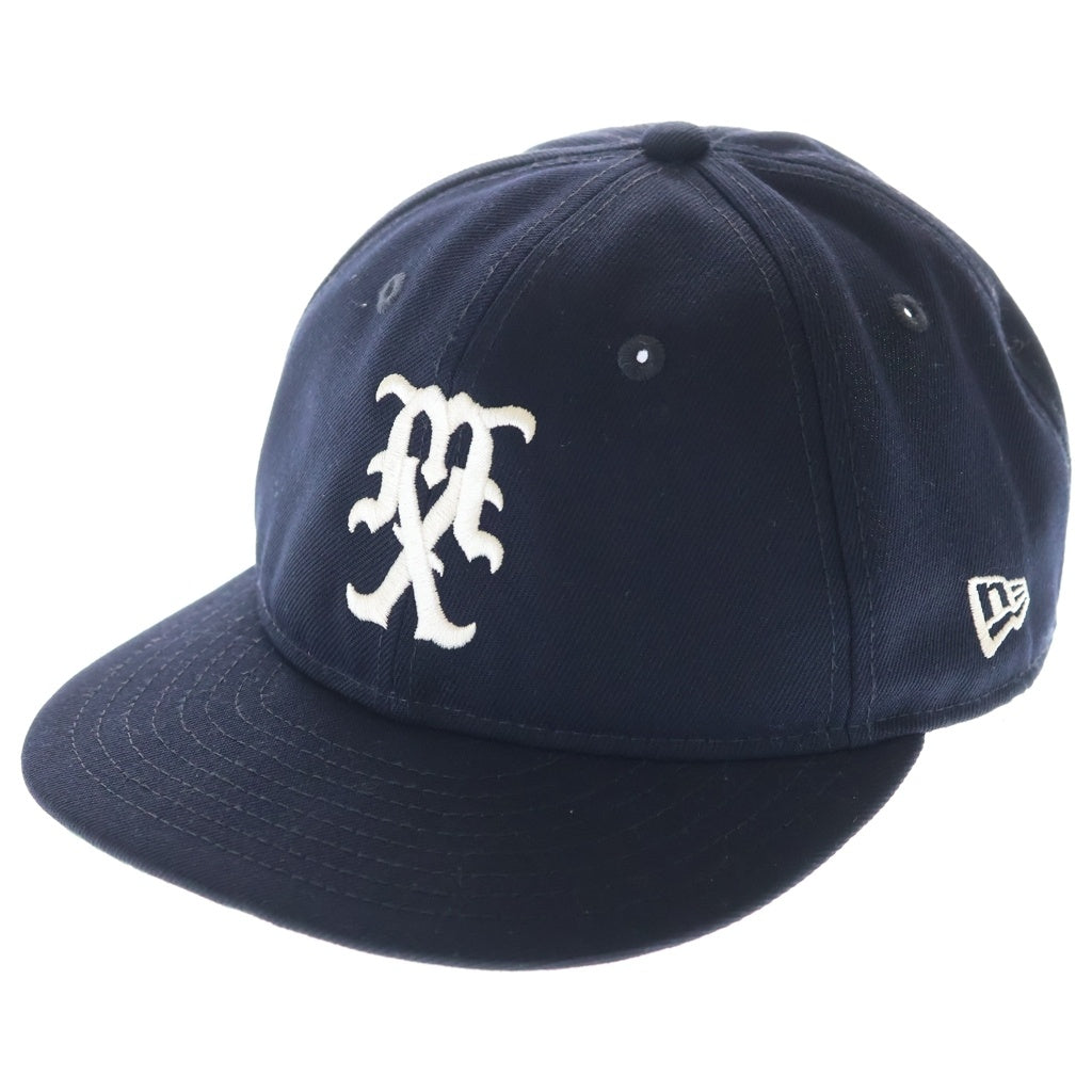 SAINT MICHAEL(セントマイケル) 24SS ×NEW ERA NE_CAP / MX / NAVY ニューエラ ロゴ刺繍 ベースボールキャップ 帽子 ネイビー SM-YS8-0000-C57