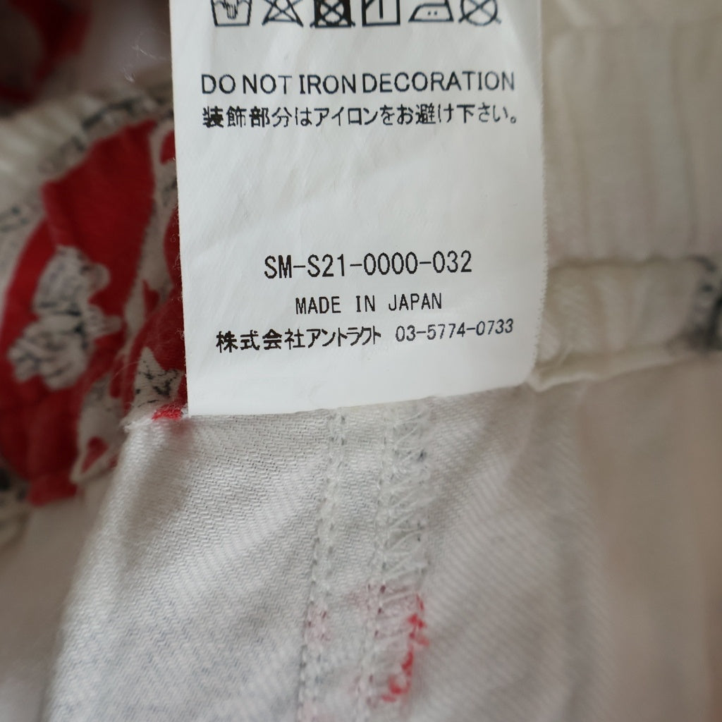 SAINT MICHAEL(セントマイケル) 21SS PJ PANTS_heart ハート総柄