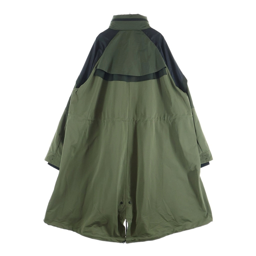 NIKE(ナイキ) ×Sacai NRG Trench Jacket サカイ ドッキング加工 ナイロントレンチコート カーキ DQ9028-222