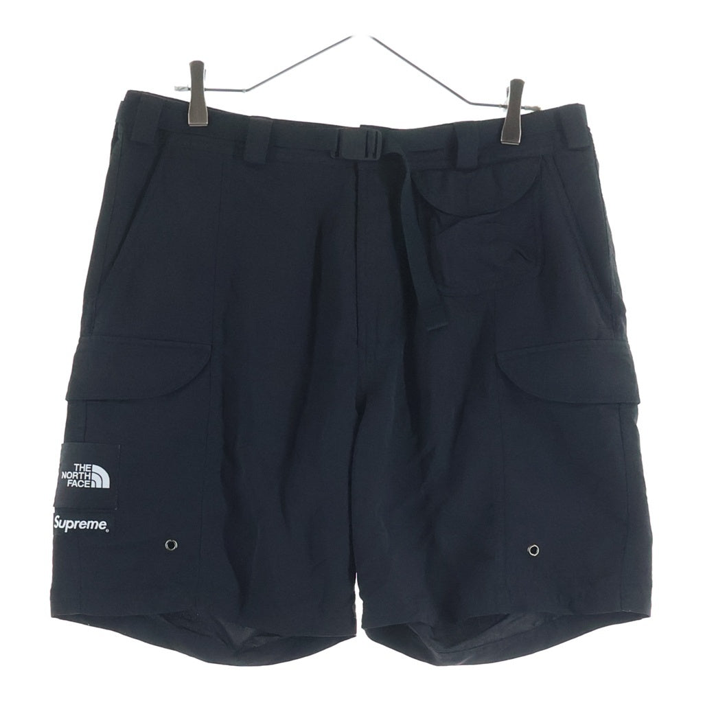 SUPREME(シュプリーム) 22SS ×THE NORTH FACE Trekking Short トレッキング パッカブル ベルテッド ショートパンツ ハーフパンツ ブラック NB02207I
