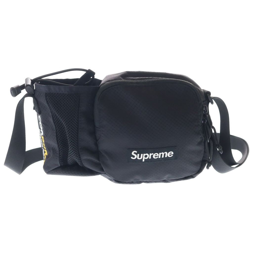 SUPREME(シュプリーム) 22SS Side Bag コーデュラ リップストップ ナイロンサイドバック ショルダーバッグ ブラック