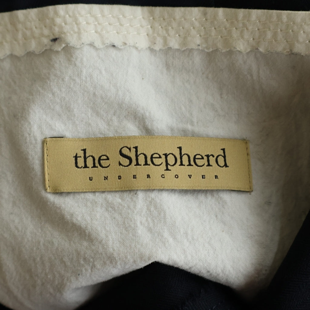 UNDERCOVER(アンダーカバー) 16AW the Shepherd ザ シェパード ヘリンボーンロングジャケット コート ブラック USR9301