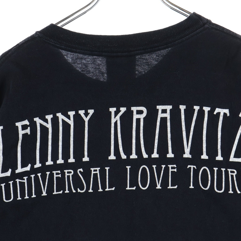 VINTAGE(ヴィンテージ) 90S LENNY KRAVITZ UNIVERSAL LOVE TOUR 1993 TEE GIANT BY TEEJAYS ヴィンテージ レニークラヴィッツ ラブユニバーサルツアー 両面プリントTシャツ 半袖