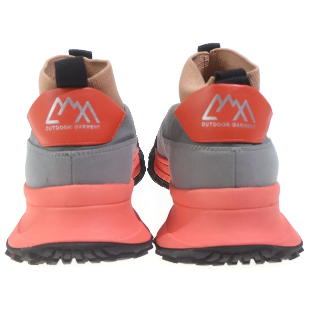 CMF OUTDOOR GARMENT(シーエムエフ アウトドア ガーメント) APPROACH 03 アプローチ 足袋 ローカットスニーカー グレー/レッド CMF2502-AC31