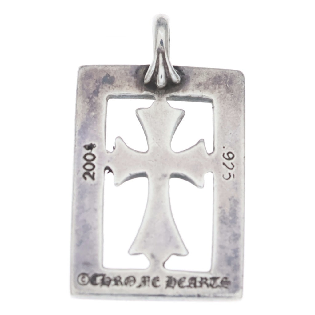 CHROME HEARTS(クロムハーツ) FRMD OPN BBYFAT フレームドオープンベイビーファット ペンダントトップ シルバー BCA274
