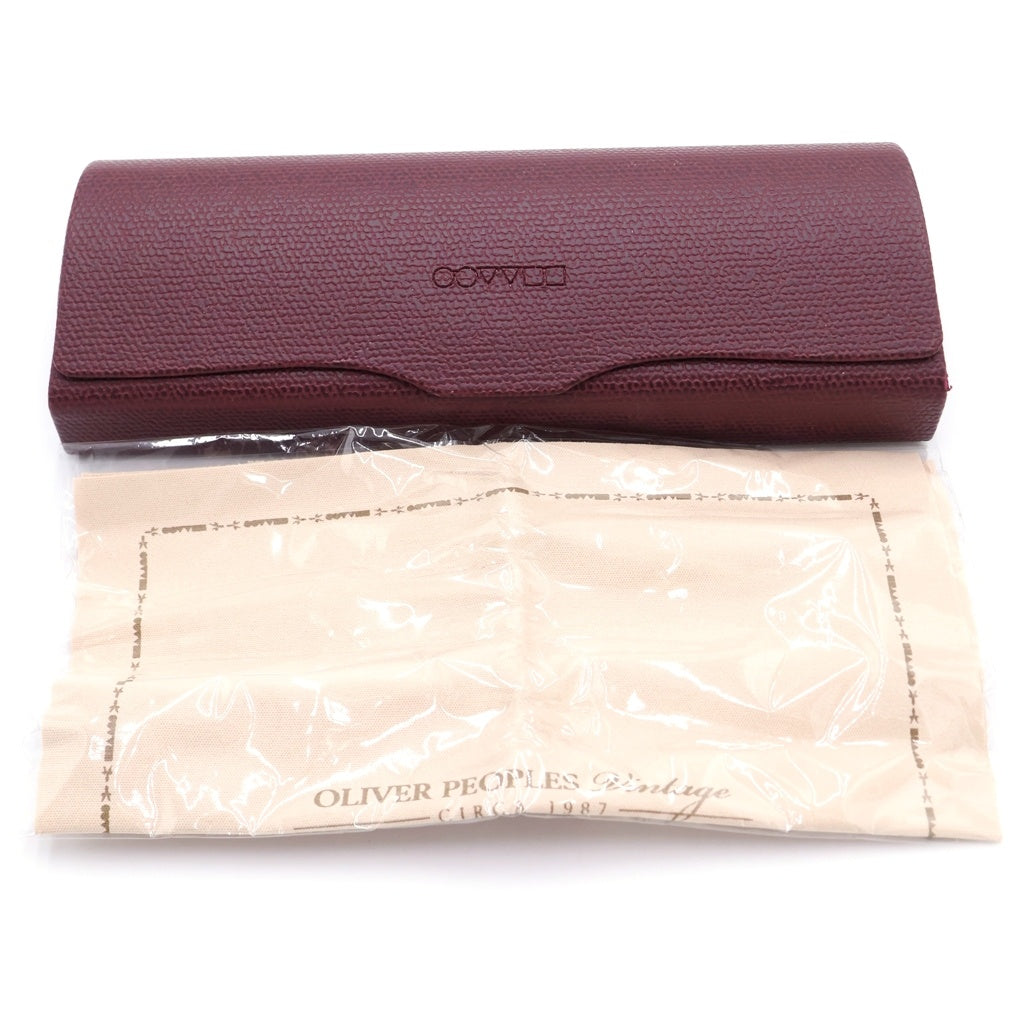 OLIVER PEOPLES(オリバーピープルズ) 505 8108 雅 彫刻デザインメタルテンプル ボストンシェイプ サングラス アイウェア メガネ ブラウン/ゴールド
