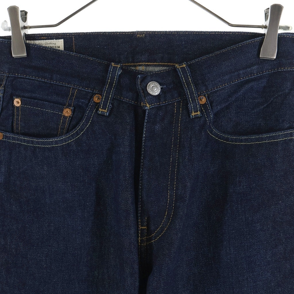 Levi's premium(リーバイスプレミアム) 505 両面タブ ビッグE 5ポケット ジップフライ ストレートデニムパンツ インディゴ S64533