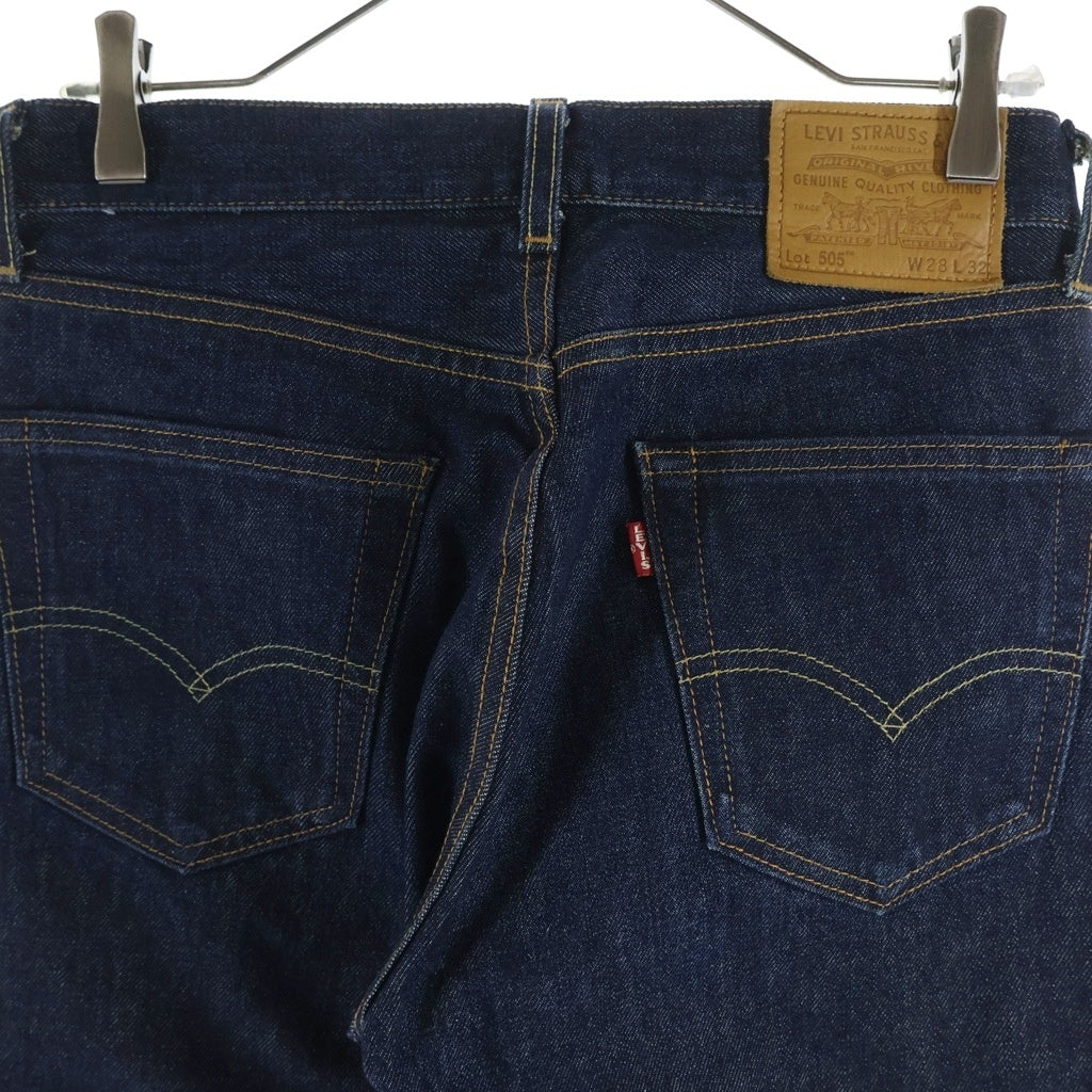 Levi's premium(リーバイスプレミアム) 505 両面タブ ビッグE 5ポケット ジップフライ ストレートデニムパンツ インディゴ S64533