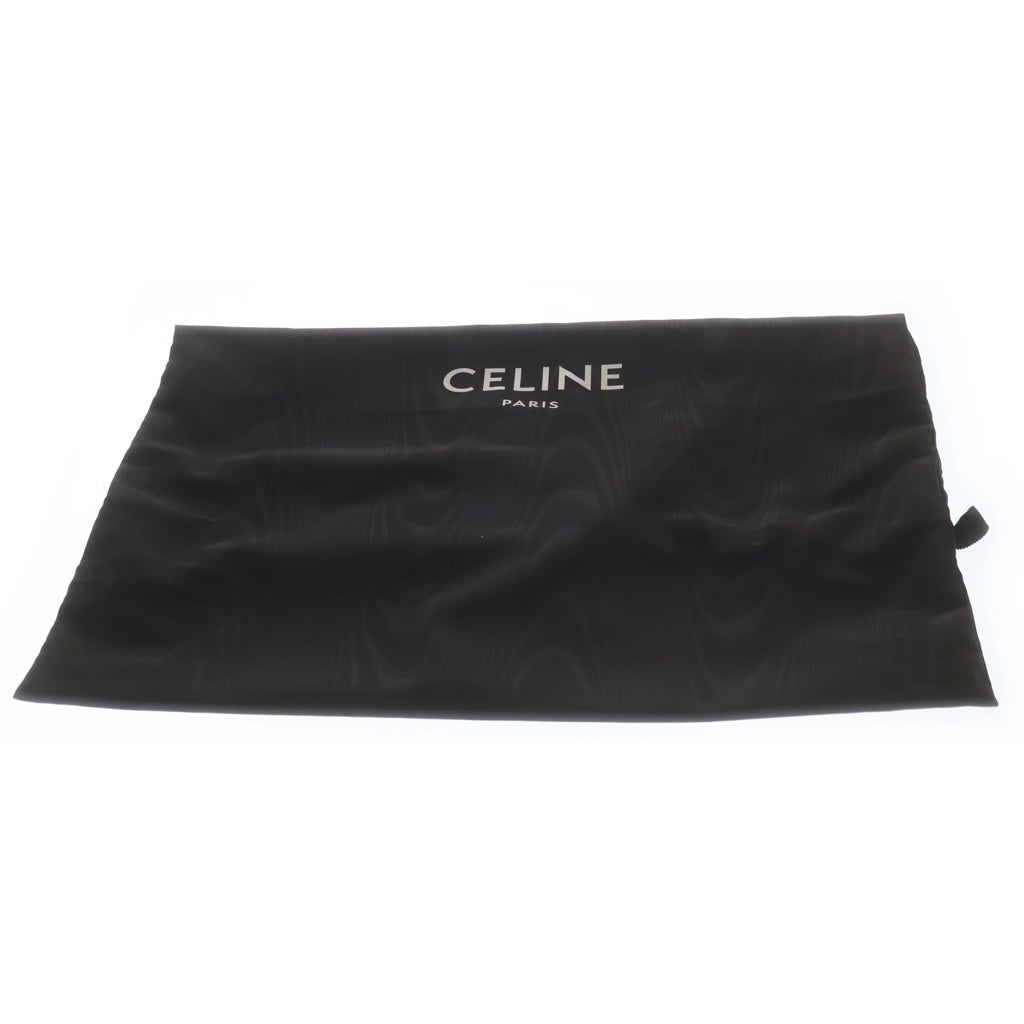 CELINE(セリーヌ) ロゴ刺繍 チェック柄 ウールバックパック リュックサック レッド/ブラック 197072D06.27NO レディース