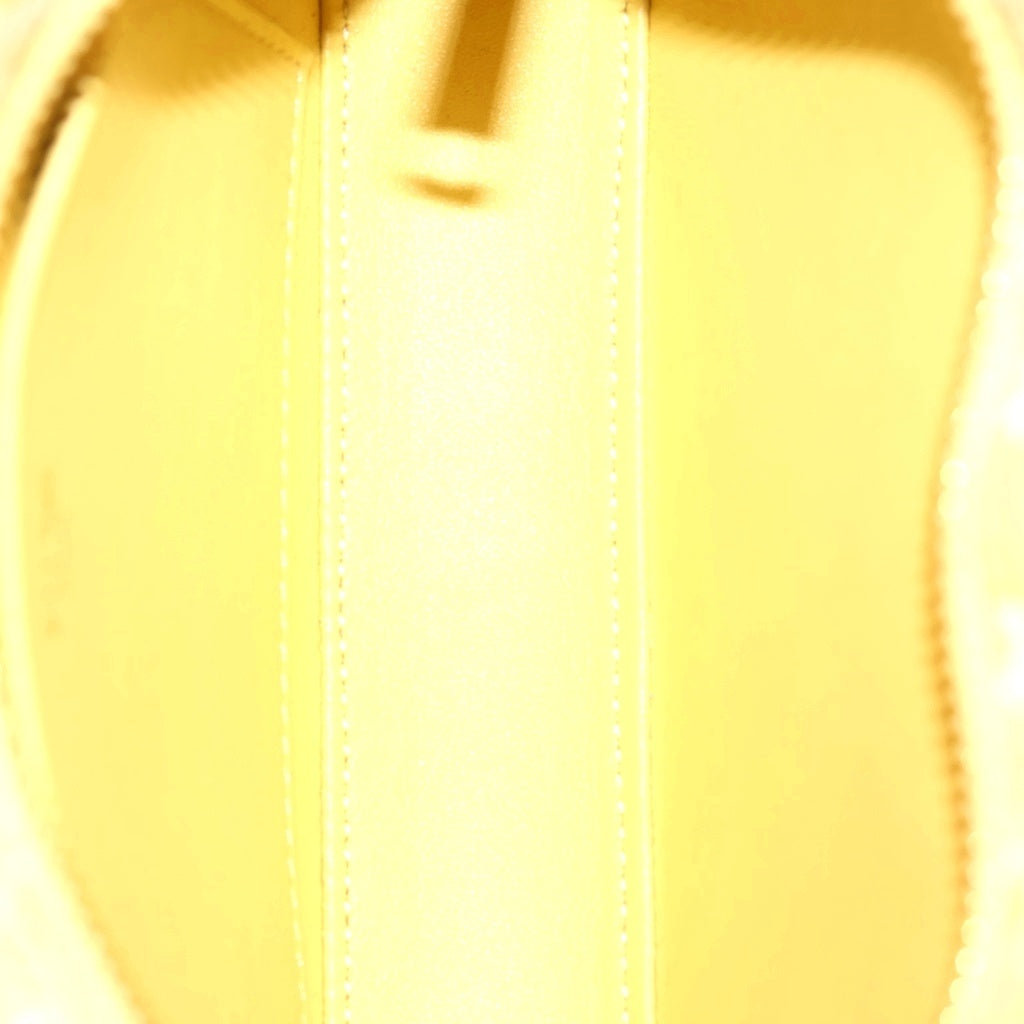 CELINE(セリーヌ) TILLY MEDIUM ティリー ミディアム トリオンフ総柄 レザーショルダーバッグ ゴールド金具 イエロー 115702F06.11BY レディース