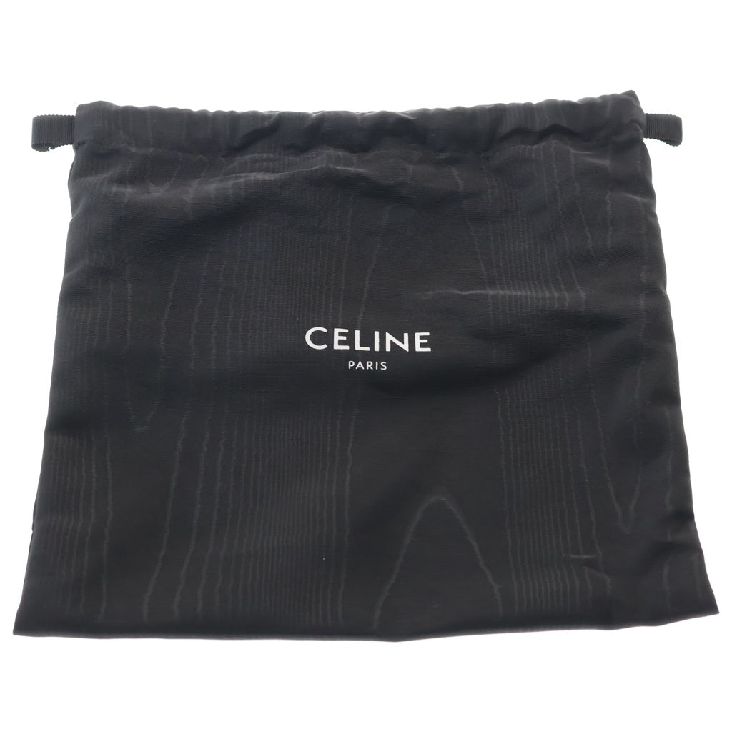 CELINE(セリーヌ) TILLY MEDIUM ティリー ミディアム トリオンフ総柄 レザーショルダーバッグ ゴールド金具 イエロー 115702F06.11BY レディース