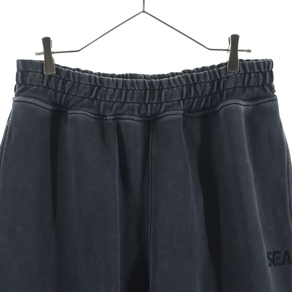 WIND AND SEA(ウィンダンシー) PIGMENT SWEAT PANTS サイドロゴ ピグメントダイ グレー WDS-ESS-24-Q3-PT-01