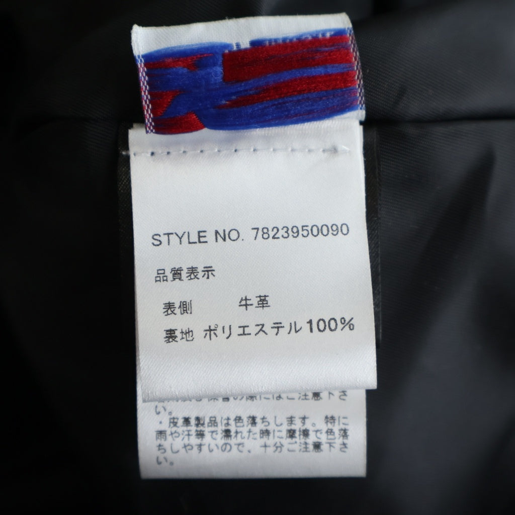 SCHOTT(ショット) 516UST ONE STAR NEW NAKED ワンスター ニューネイキッド レザー ダブルライダースジャケット ブラック
