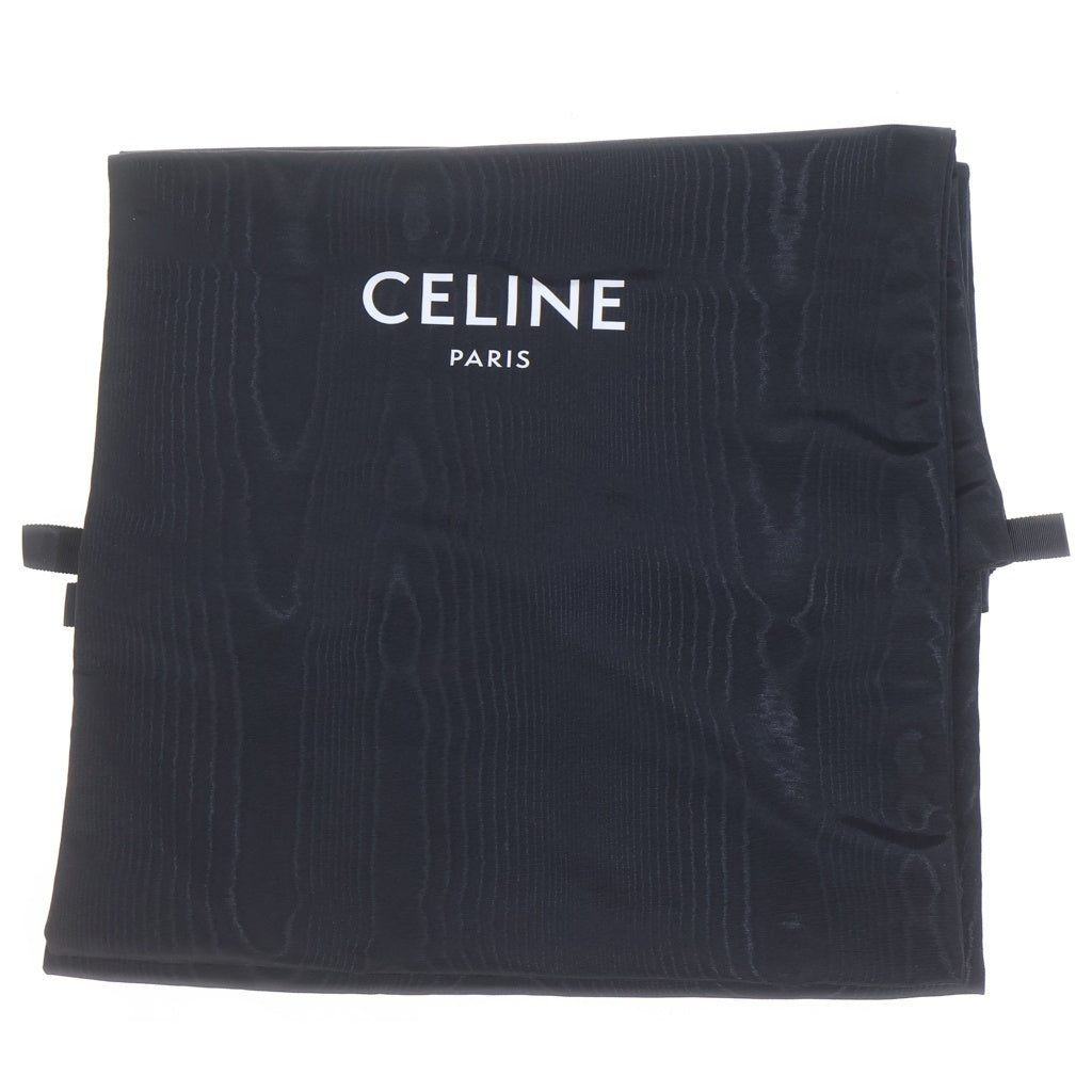 CELINE(セリーヌ) MOON HIGH ムーン ラインストーン装飾 レザー ハイカットウェスタンブーツ ブラック BE0252