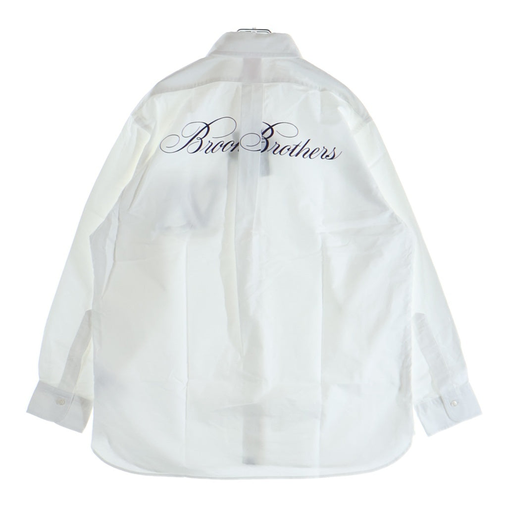 BROOKS BROTHERS(ブルックス ブラザーズ) ×VA. SUPIMA COTTON OXFORD DRESS SHIRT ヴイエー スーピマコトン 長袖オックスフォードドレスシャツ ホワイト VBG-16170-C