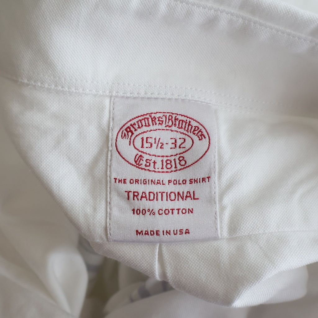 BROOKS BROTHERS(ブルックス ブラザーズ) ×VA. SUPIMA COTTON OXFORD DRESS SHIRT ヴイエー スーピマコトン 長袖オックスフォードドレスシャツ ホワイト VBG-16170-C