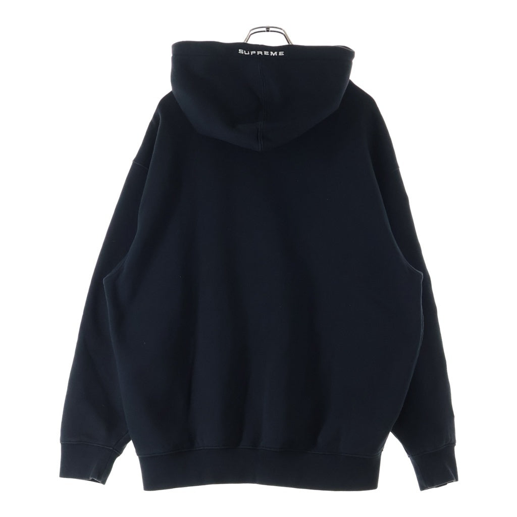 SUPREME(シュプリーム) 24SS ×NIKE Hooded Sweatshirt ナイキ プルオーバーフーデッドスウェットシャツ パーカー ブラック FQ0759-010