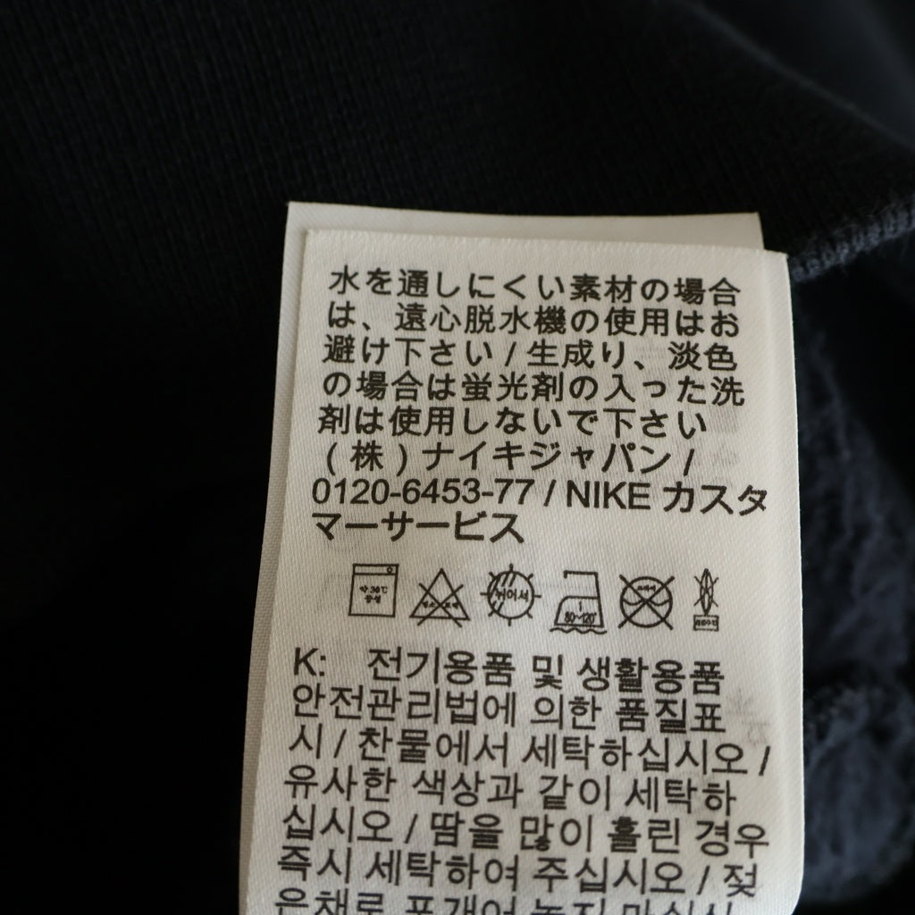 SUPREME(シュプリーム) 24SS ×NIKE Hooded Sweatshirt ナイキ プルオーバーフーデッドスウェットシャツ パーカー ブラック FQ0759-010