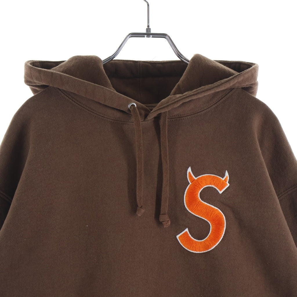 SUPREME(シュプリーム) 22AW S Logo Hooded Sweatshirt Sロゴ フーデッド プルオーバー パーカー ブラウン