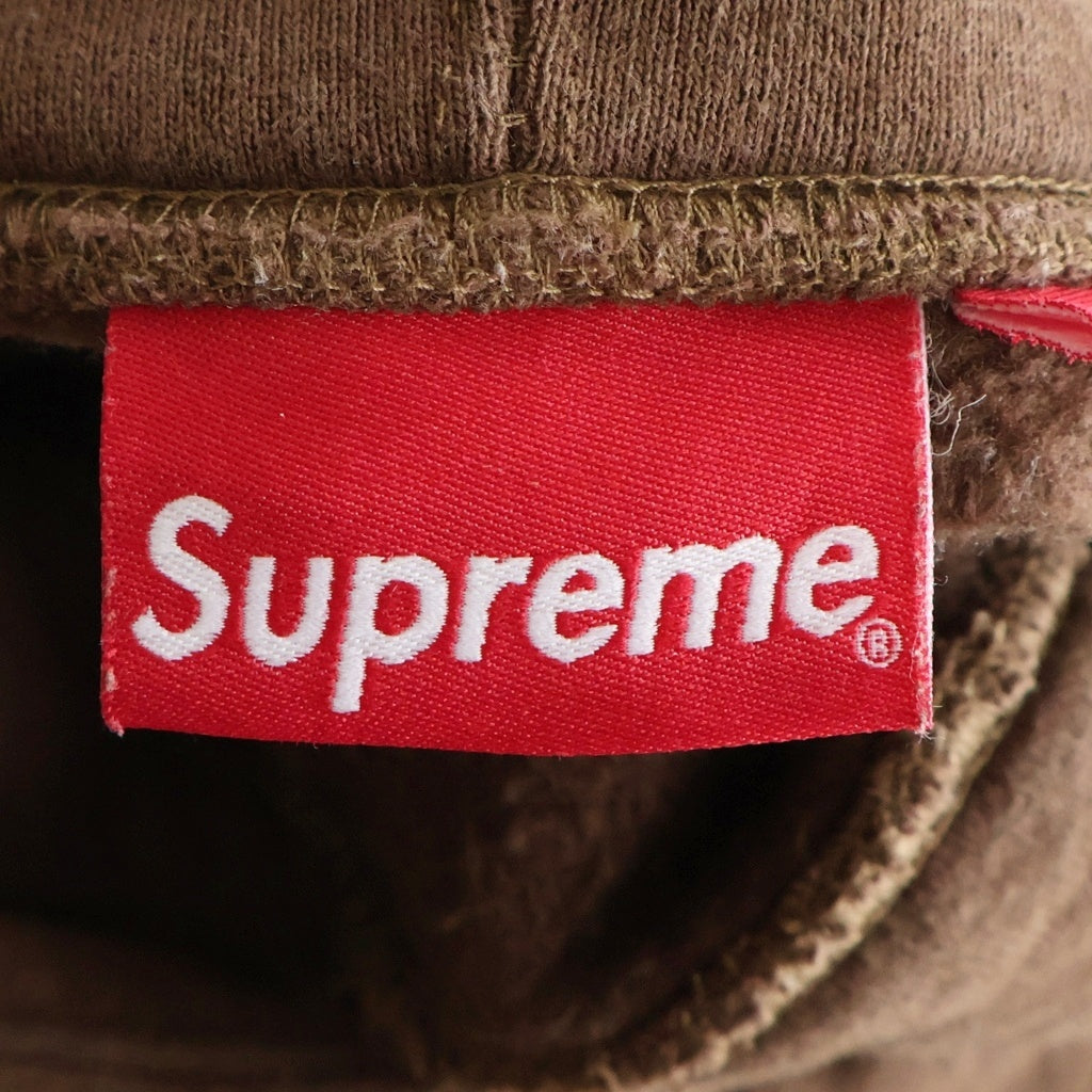SUPREME(シュプリーム) 22AW S Logo Hooded Sweatshirt Sロゴ フーデッド プルオーバー パーカー ブラウン